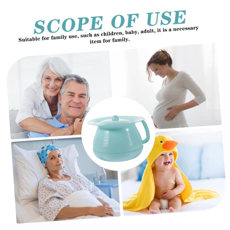 Thicker Material Portable Potty Training Toilet Lid Urinal for Home and Hospital Use - Image 4