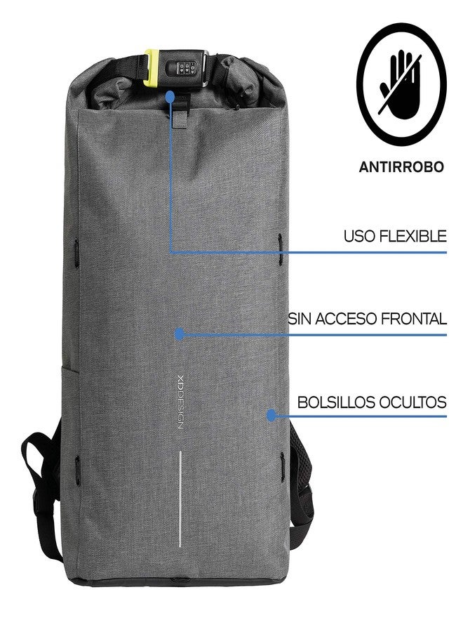 XDDesign Bobby Urban Lite Anti-Theft Laptop Backpack 27 Liters Navy Blue - Image 2