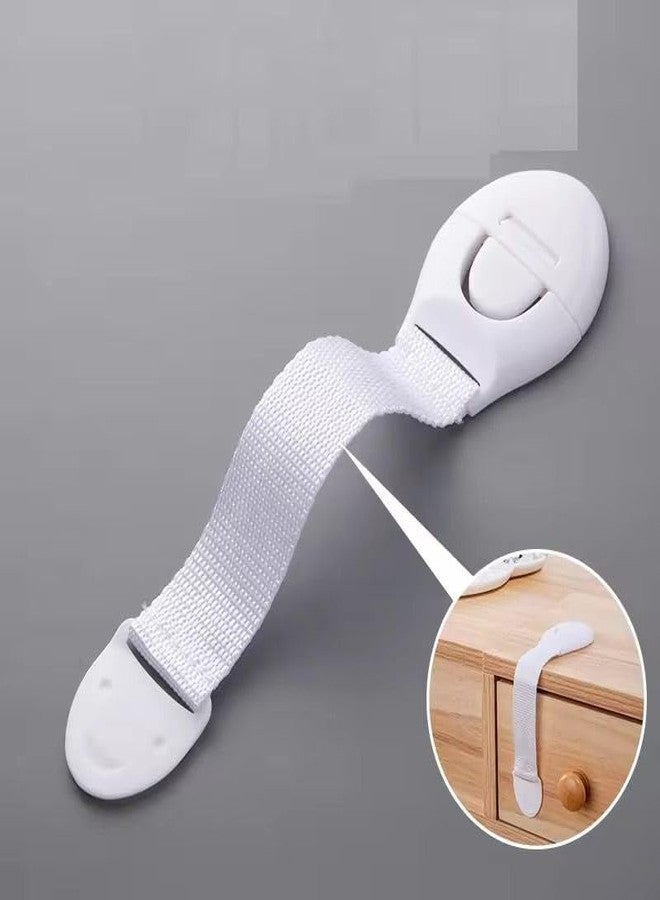 IQS Enterprise Baby Safety Door Lock safe quick easy adhesive cabinet drawer door latch Safety Locks for Drawers, Cabinets, Fridge, Cupboard Lock, Baby Proofing Strong and Adhesive Safety Locks(4 pcs) - Image 5