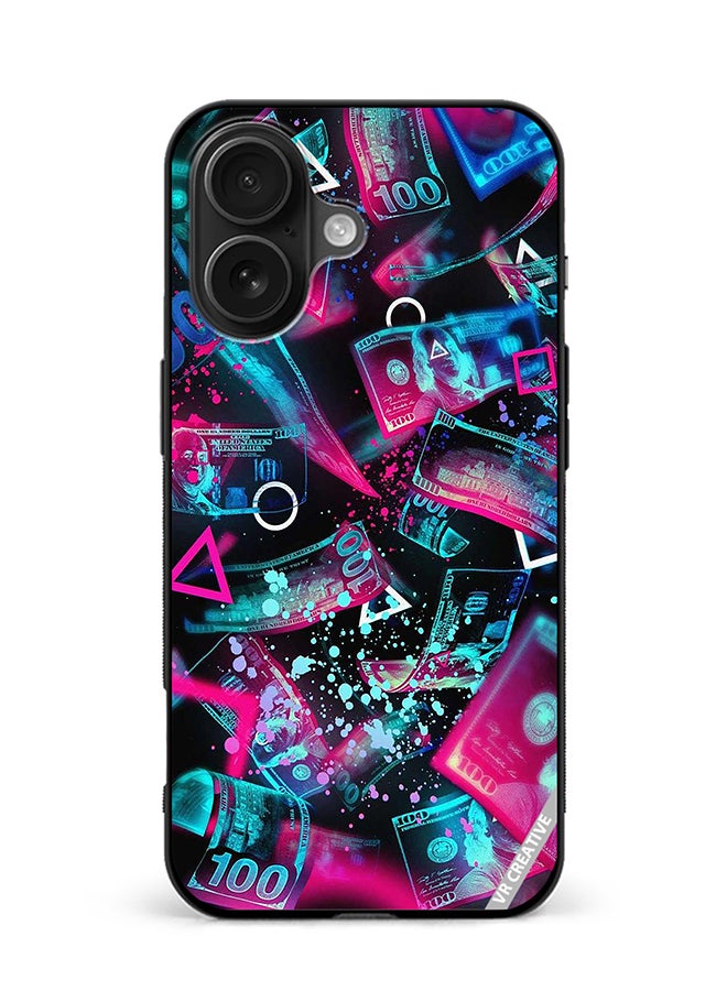 Protective Case Cover For Apple iPhone 16 Plus  Design Multicolour
