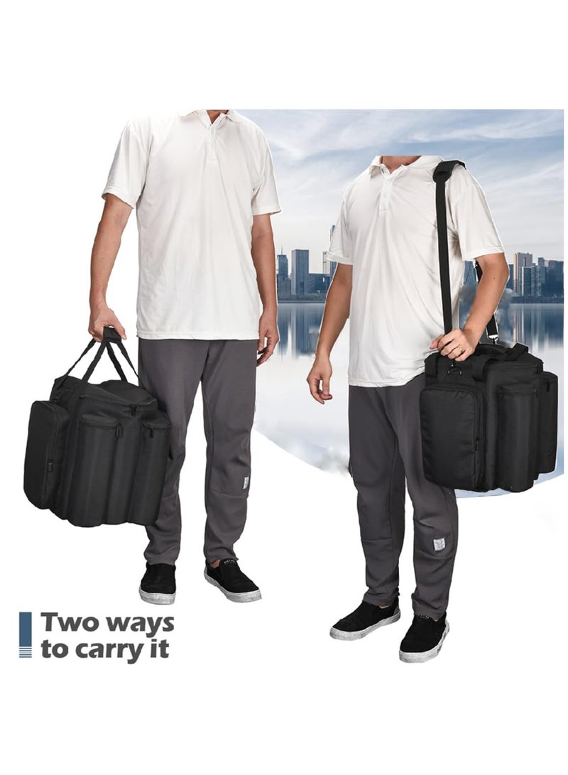 Carrying Case Portable Bag Travelling Case Compatible with Bose S1 Pro+/S1 Pro Portable Bluetooth Speaker and Microphone (Black) - Image 5