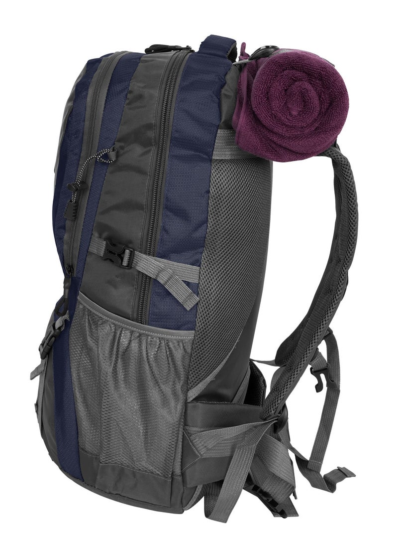 PARAJOHN Para John 45L Hiking Backpack – Mountain & Travel Backpack with Lumbar Support, Durable Polyester, 24 Inch - Image 4