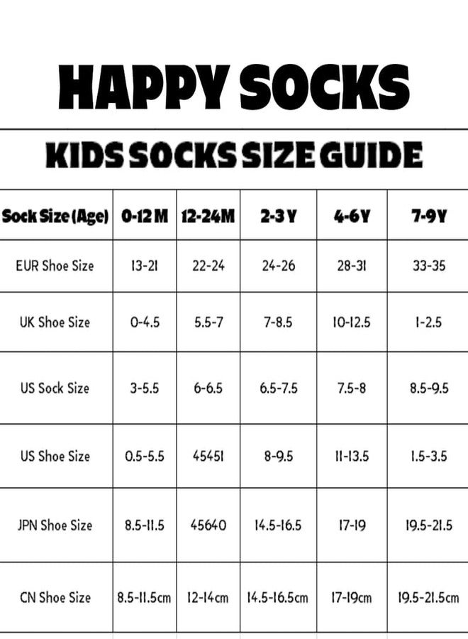 Happy Socks Kids Doggy Dreams Socks | Cute & Comfy Unisex Crew Socks|4-6Years - Image 2