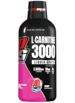 PRO SUPPS Pro Supps L-Carnitine 3000, Berry, 473 mlc 