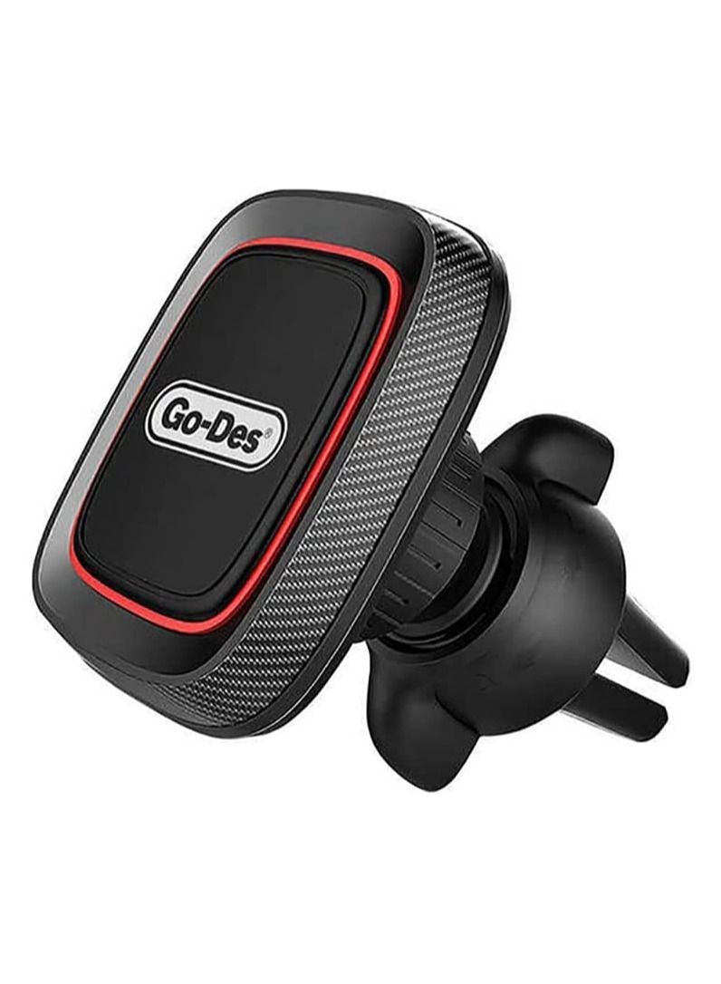 GO-DES Car Air Vent Magnetic Phone Holder,360 Degree Rotation Mobile Car Mount Compatible with iPhone 13 Mini/iPhone 13/13 Pro / 13 Pro Max/iPhone 12 Series - Image 1