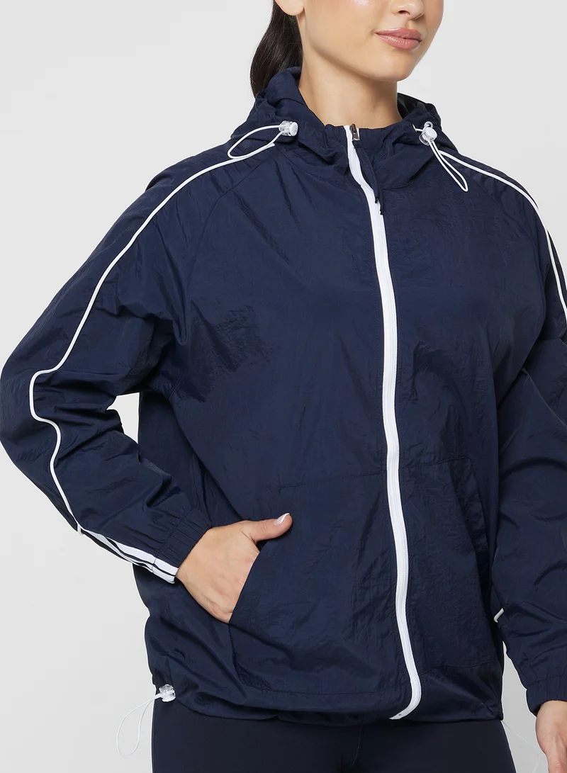 FRWD Hooded Longline Hiking Jacket