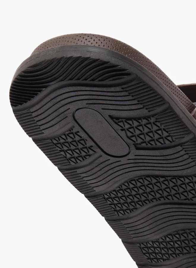 Duchini BROWN Men Cross Strap Comfort Sandals for Men | Best Price UAE