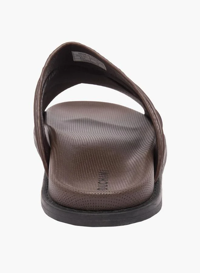 Duchini BROWN Men Cross Strap Comfort Sandals for Men | Best Price UAE