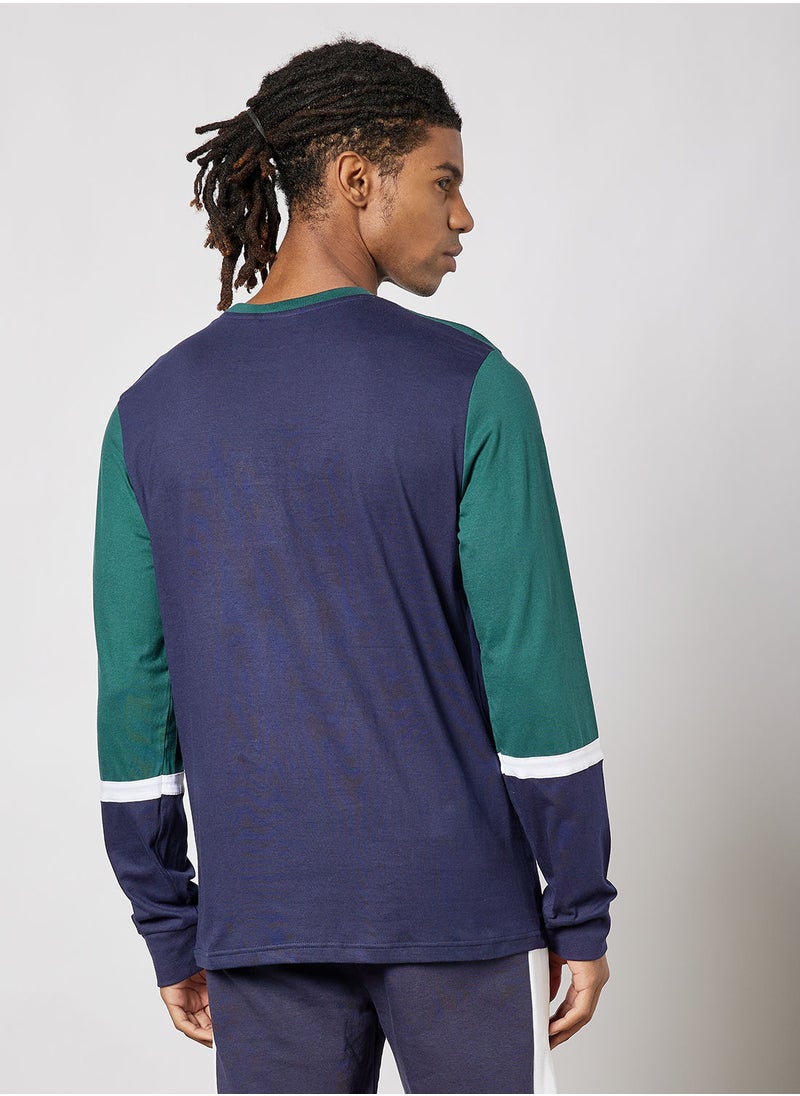 FILA - Colourblock Logo T-Shirt - Image 1