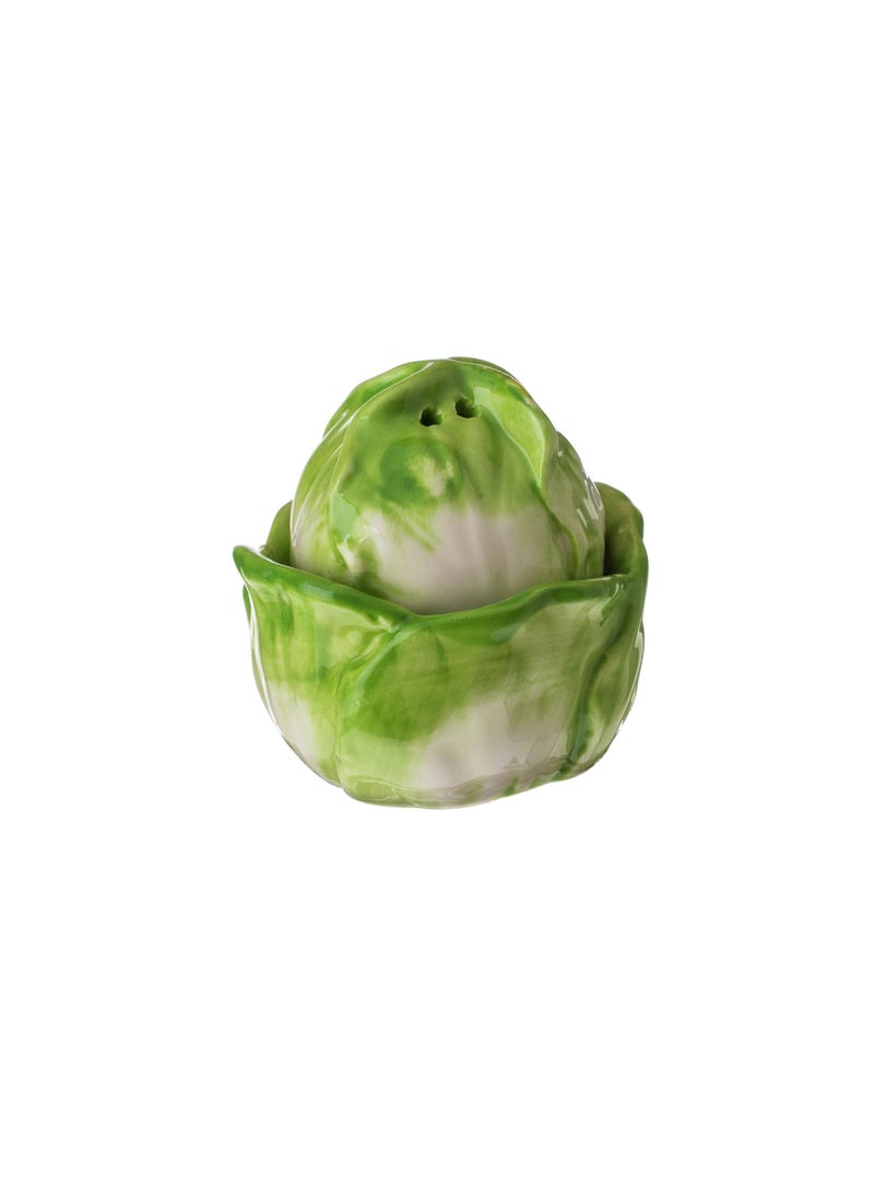 Dania Ceramic salt and pepper box set lettuce decor  - Image 1
