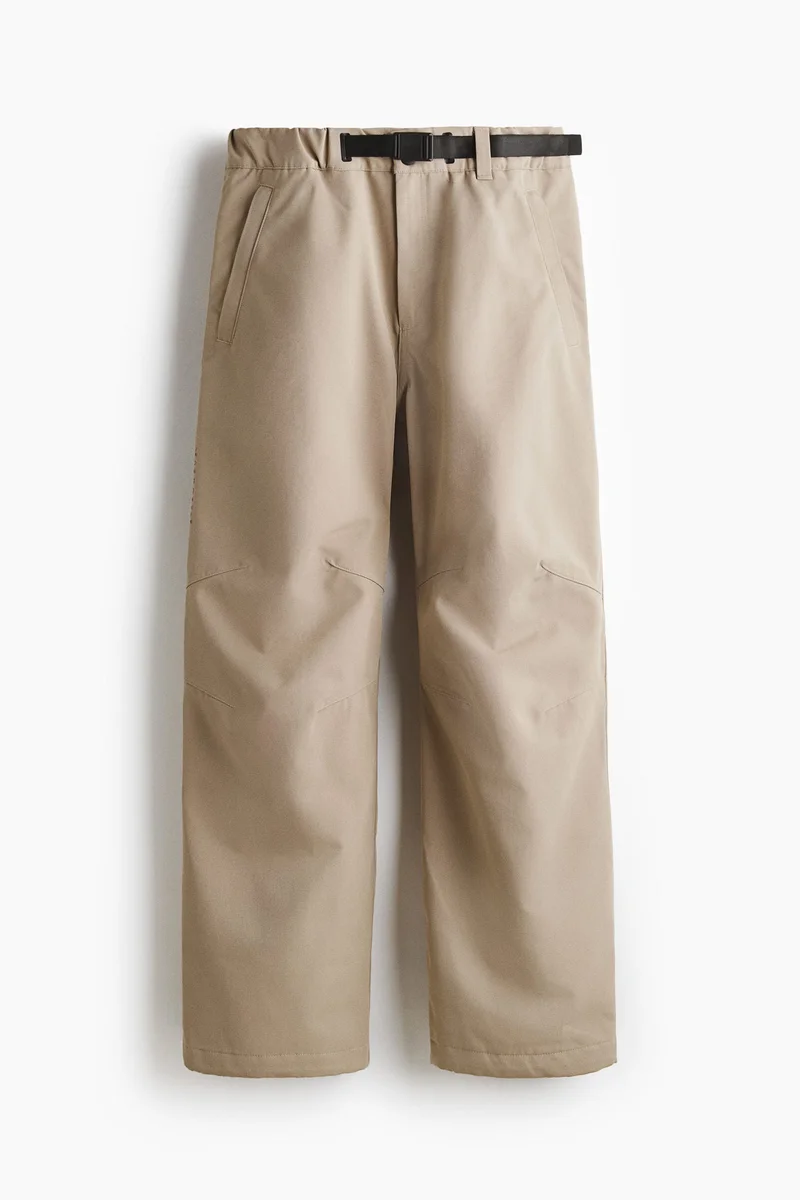 اتش اند ام بنطلون تزلج مبطن وفضفاض من قماش ستورم موف