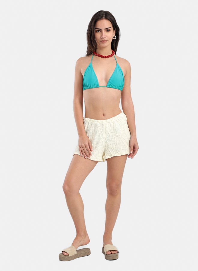 Carina Ribbed Beach Shorts - Image 4