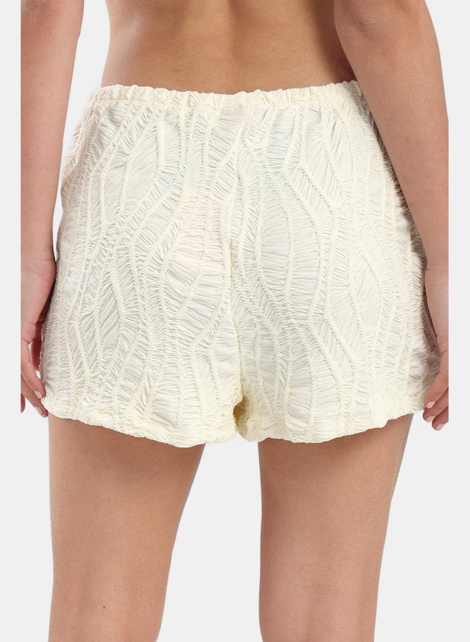 Carina Ribbed Beach Shorts - Image 3