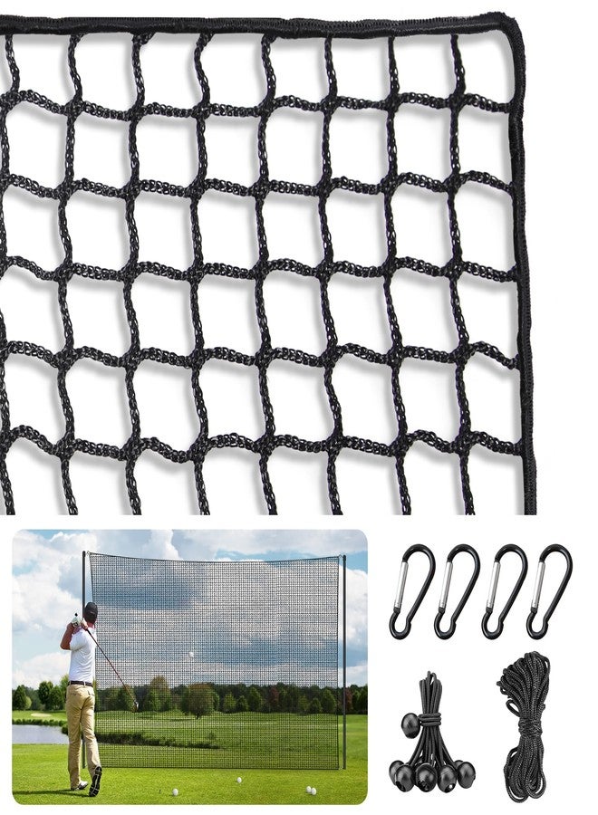 ORIENGEAR Golf Hitting Net 10x15ft & 10x20ft for Garage, Backyard – DIY Netting with Rope and Buckle, Net Only – Poles Not Included, for Chipping, Driving, Baseball, Hockey, Soccer - Image 1