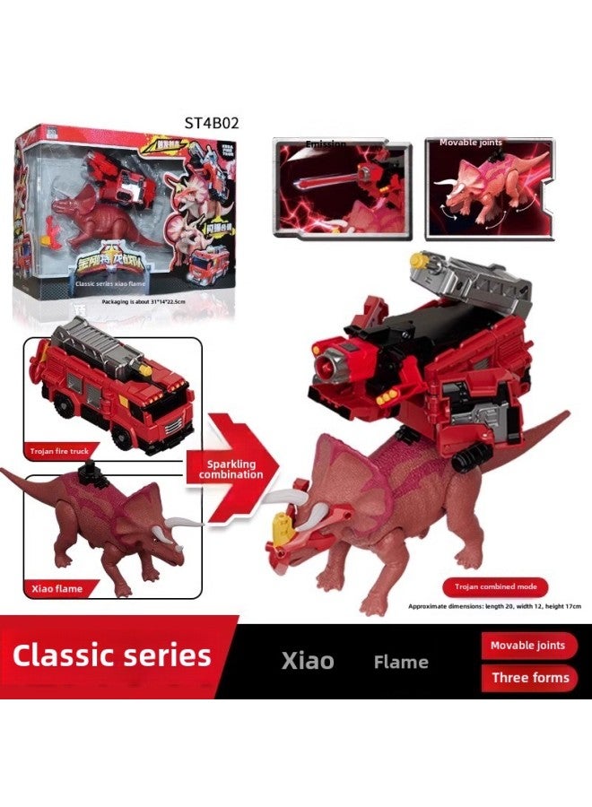 Official Genuine King Kong Special Dragon Team Classic Edition Smart Edition Dinosaur Deformed Mecha Tyrannosaurus Rex Toy-Color:Supreme Edition-dilan - Image 3