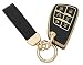 AYGUCEKE TPU Protective Key Fob Cover Case Compatible with 20212026 Chevy Tahoe Suburban GMC Yukon Denali Silverado Keyless Entry Remote Key Fob 6 Button Black - Image 2
