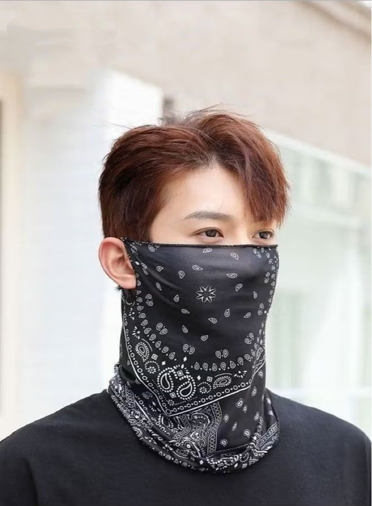 Generic 1-Pieces Sun UV Protection Face Mask Breathable Outdoor Cycling Neck Scarf-Outdoor Shading-Men and Women  - Image 5