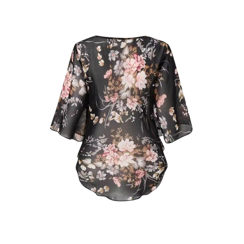 Women's Chiffon Print Blouse - Image 5