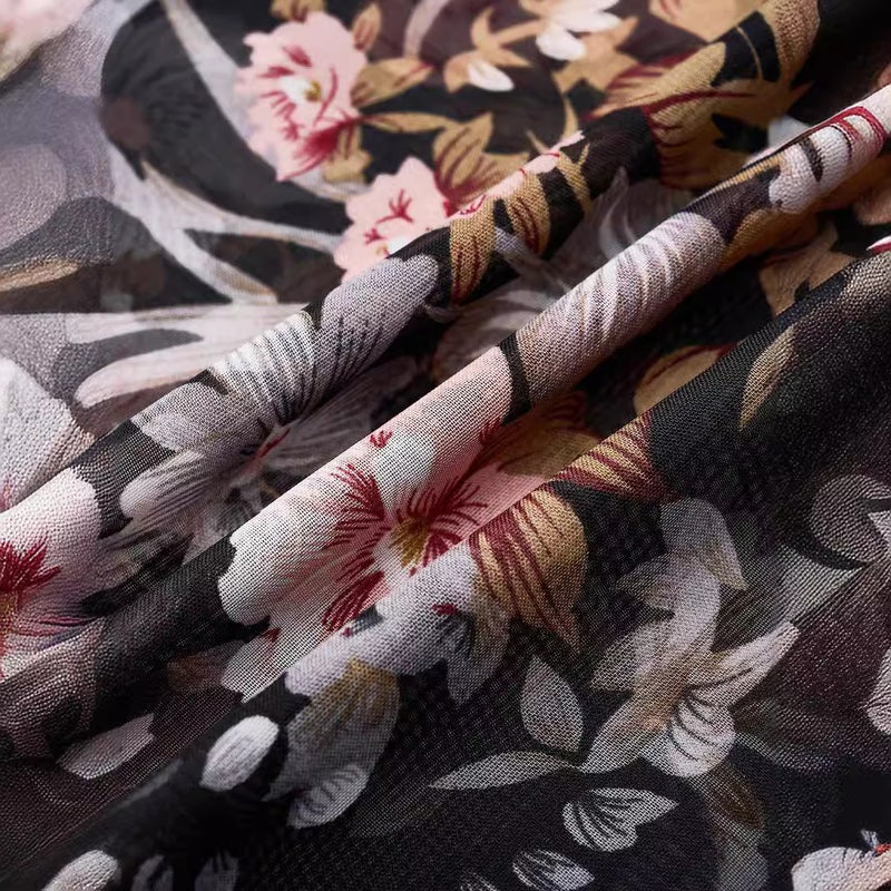 Women's Chiffon Print Blouse - Image 3