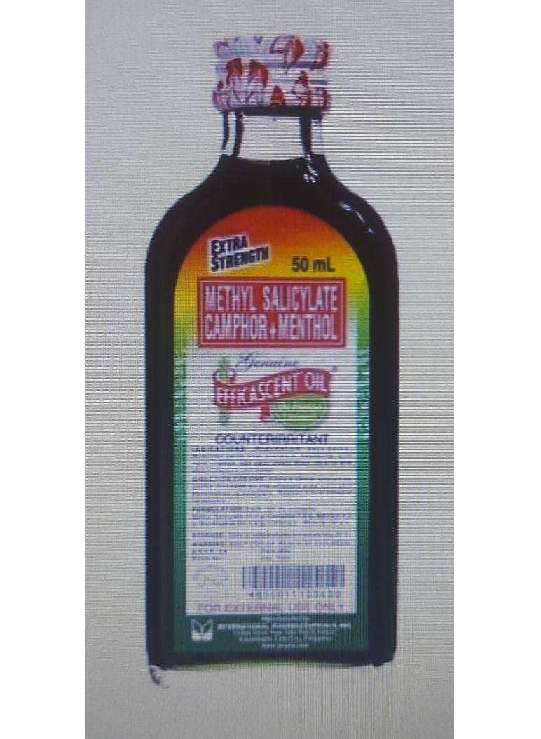 جينيون زيت إفيكاسينت - الكافور والمنثول 50مل