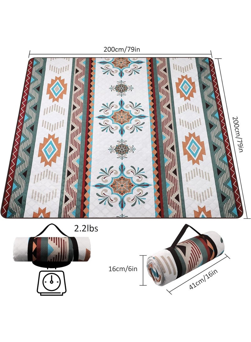 Y&D 2*2Meter Outdoor Moisture Proof Folding Beach Camping Waterproof Picnic Mat - Image 4