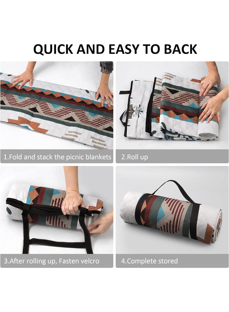 Y&D 2*2Meter Outdoor Moisture Proof Folding Beach Camping Waterproof Picnic Mat - Image 5