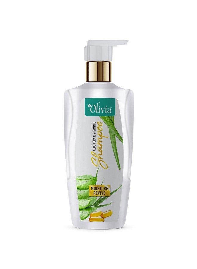 Olivia Moisture Revive Shampoo With Aloe Vera & Vitamin E, 200Ml | Perfect Shampoo For Dry Hair | Hydrating Hair Bliss: Gentle Cleansing And Moisture Delivery Formula - Image 1