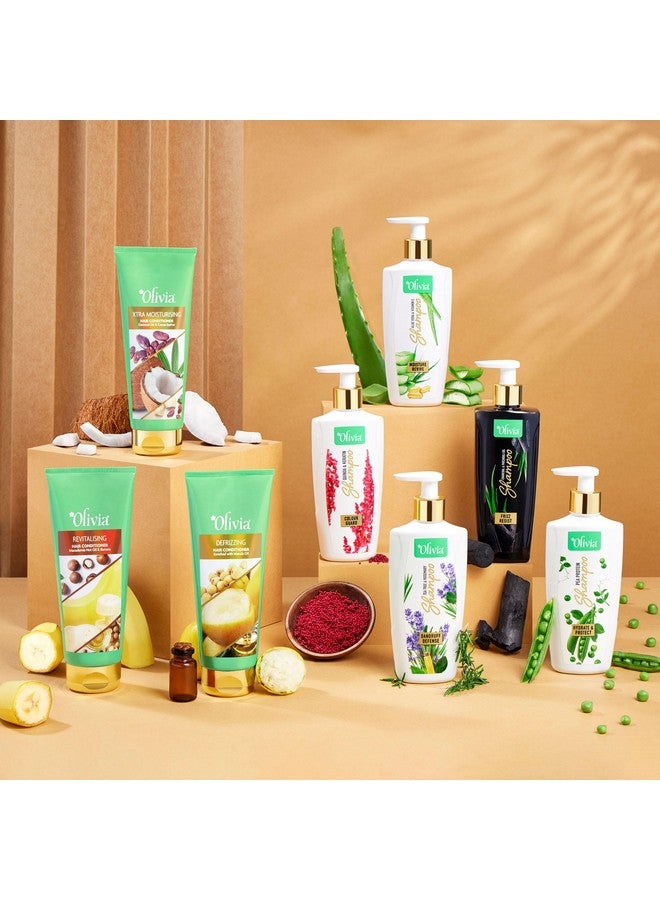 Olivia Moisture Revive Shampoo With Aloe Vera & Vitamin E, 200Ml | Perfect Shampoo For Dry Hair | Hydrating Hair Bliss: Gentle Cleansing And Moisture Delivery Formula - Image 5