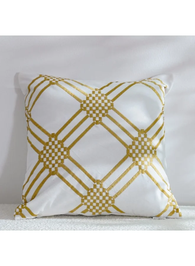 DANUBE HOME Ramadan Chicken Gold Embroidery Cushion Cover 45x45 CM