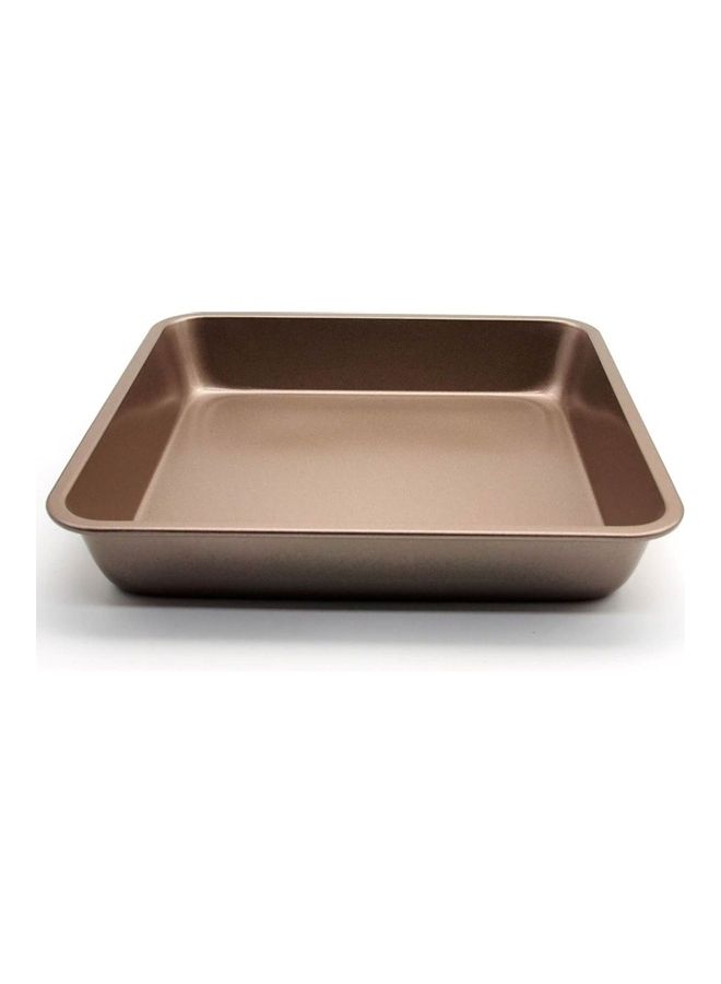 NIBEMINENT Carbon Steel Square Oven Baking Tray Brown  - Image 2