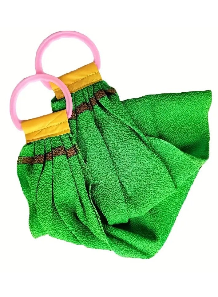 Goolsky Long Strip Exfoliating Back Scrubber, Body Back Scrubber Towel For Shower, Bath Scrub Washclothfor Men & Women Exfoliation, Back Rubbing Towel, Strong Pulling Back Long Strip To Wipe Back, 1pc - Image 5