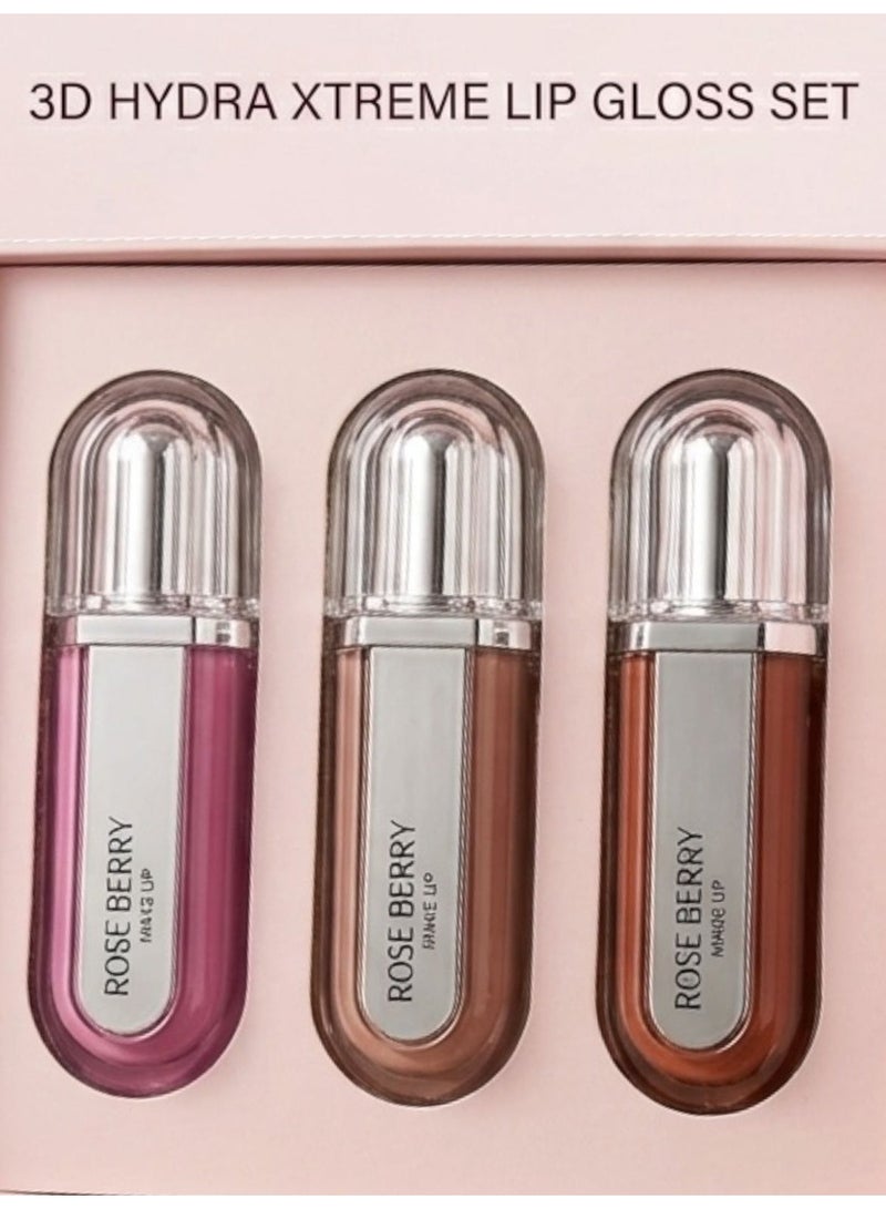 ROSE BERRY 3D HYDRA XTREME LIP GLOSS SET - Image 2