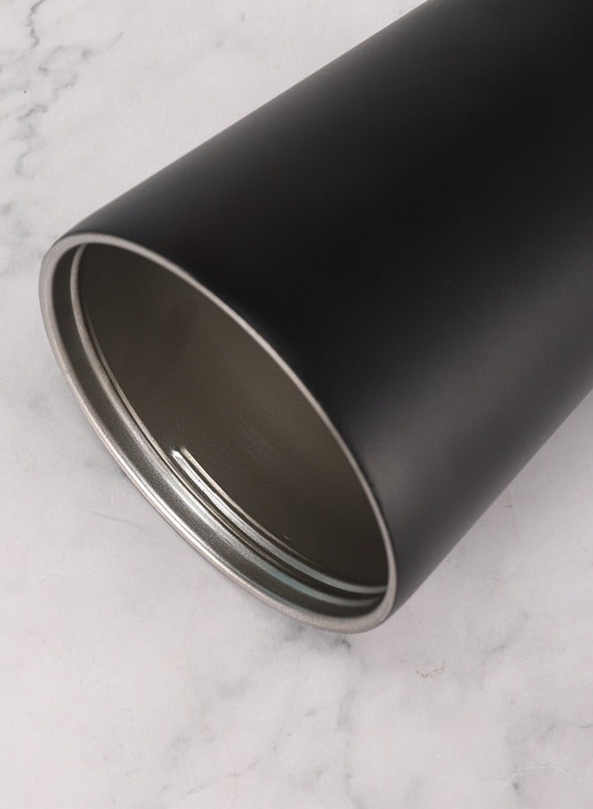 Insulated Coffee Travel Mug 12oz, Stainless Steel Coffee Cup with Leak Proof Lid, BPA Free Hot/Cold Reusable Coffee Cup Suitable for Car, Daily, Travel and Gifts, Black  - Image 5