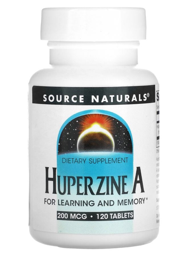 Huperzine A 200 mcg 120 Tablets