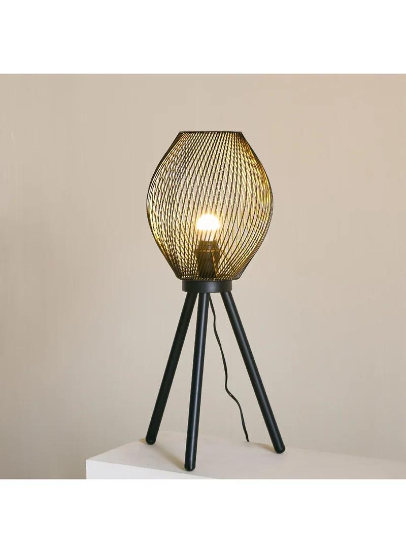 Home Box Aron Metal Tripod Table Lamp with Metal Shade 33 x 66 x 33 cm