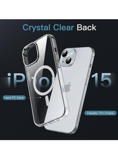 Houmt iPhone 15 Magsafe Case 6.1-Inch Compatible with Wireless Charging Anti-Scratch Shockproof Protective Phone Cover Clear for Apple iPhone 15  - Image 3