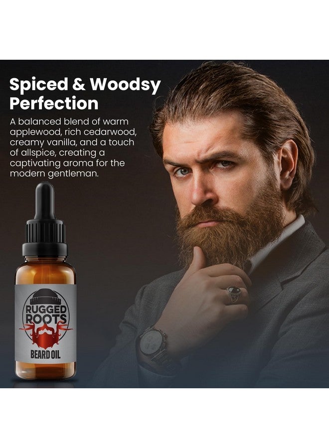 Rugged Roots Beard Oil-Honest Premium Beard Care-Great for Dry Itchy Beard-Soften, Soothe with All Natural Jojoba,Argan,Grape Seed- Unique Stocking Stuffers for Men (Smooth Rider) - Image 3
