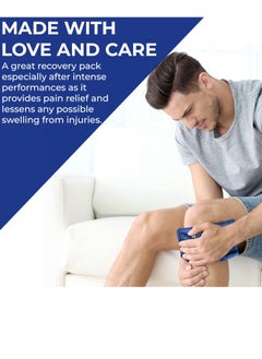 EOTM Pack Of 2 Reusable Hot and Cold Gel Pack For Pain Relief, Injuries, and Cold Therapy  - Image 4