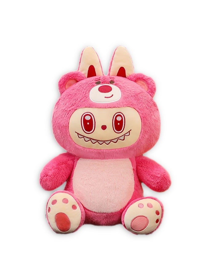 Galaxy Toys Whimsybun 23Cm Plush Fabric Doll Soft Mini Stuffed Toy With Big Ears And Embroidered Face Labubu Inspired Vintage Bear Kawaii Little Monster Collectible  - Image 2