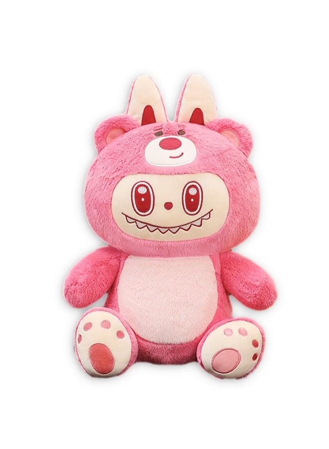 Galaxy Toys Whimsybun 23Cm Plush Fabric Doll Soft Mini Stuffed Toy With Big Ears And Embroidered Face Labubu Inspired Vintage Bear Kawaii Little Monster Collectible  - Image 1