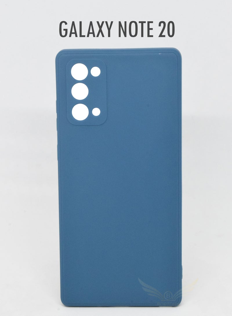 BORTONY Galaxy Note 20 Case Liquid Silicone Camera Protected Cover For Samsung Galaxy Note 20 - Image 1