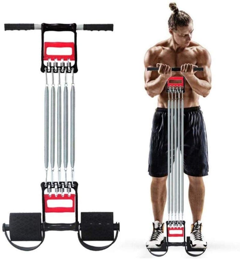 STAREWA 3 in 1 Multi Usage 5 Detachable Chest Pull Chest Expander Pull-up Bars Spring Exerciser Elastic Sit Up Pull Rope Home Fitness Equipment - Image 1