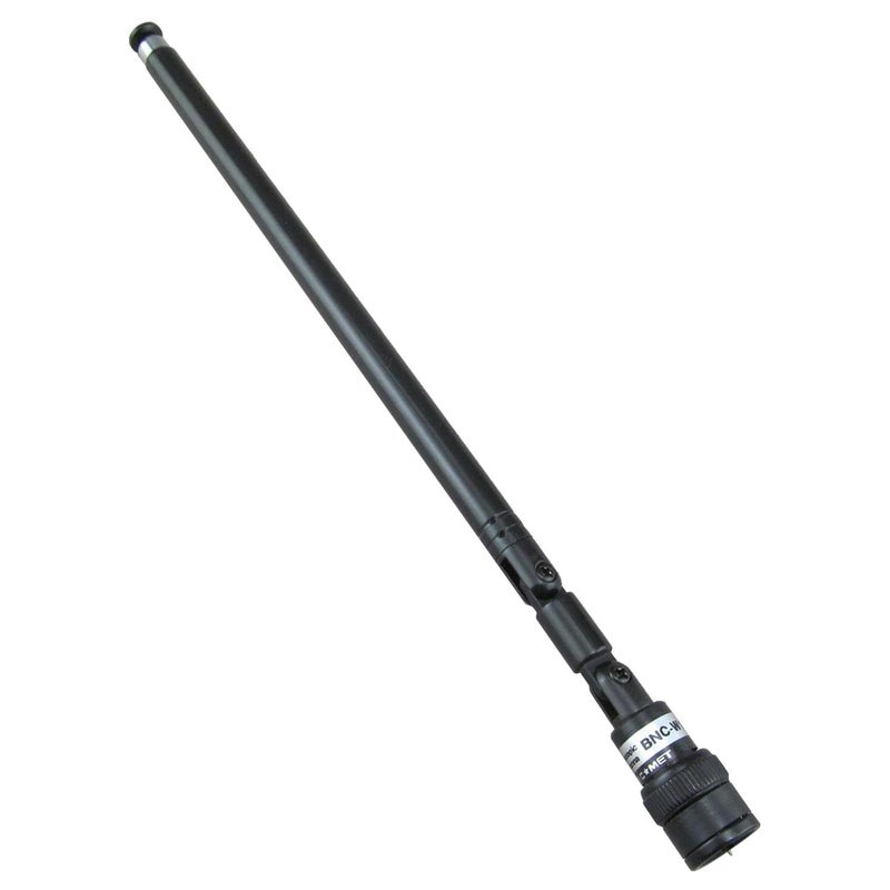 Comet BNC-W100RX Wideband Handheld Scanner Antenna Flexible 6 Inch 25â€“1300 MHz Receive Antenna with BNC Connector Compatible with All Handheld Scanners and Receivers - Image 1