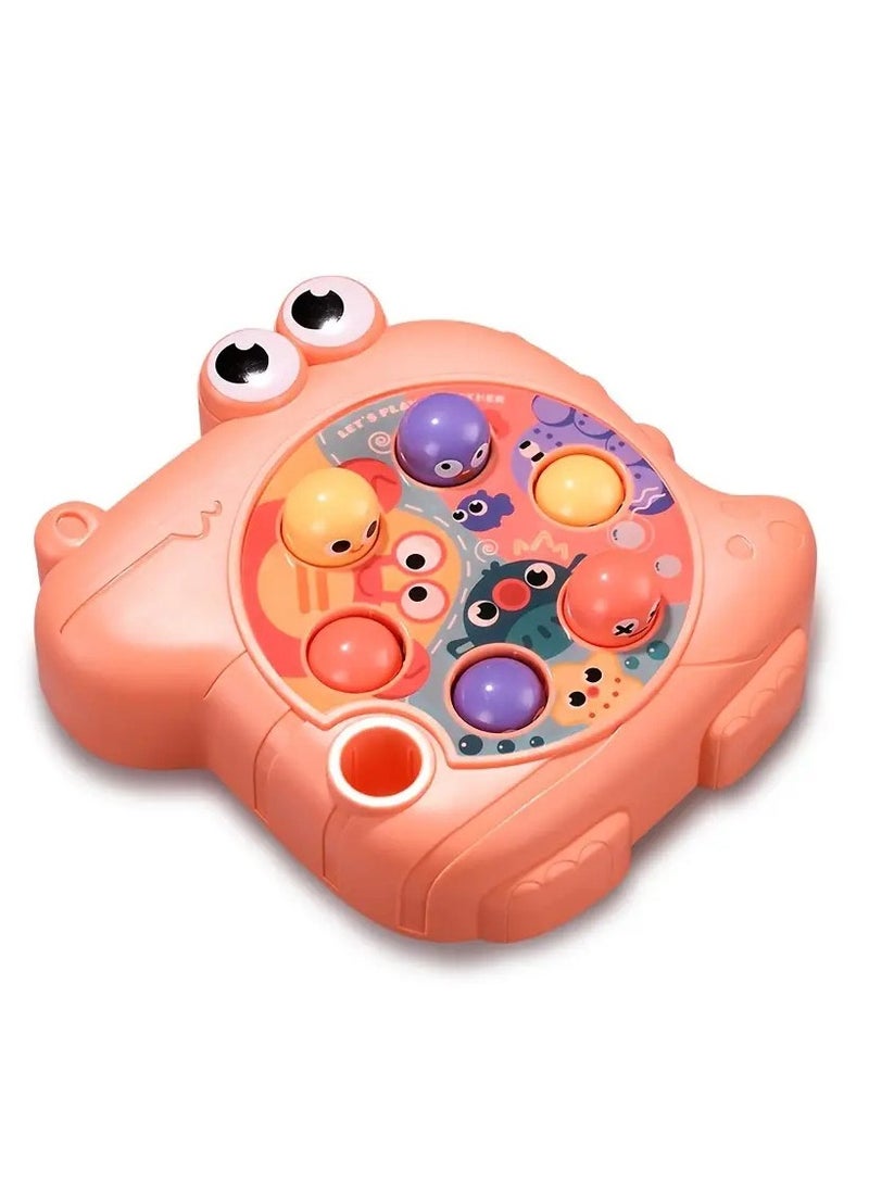 Arabest Whack A Mole Game for Toddlers,Pounding Toy for Kids Ages 3-8 Years Boys and Girls,Early Developmental Toy,Interactive Educational Toys with Sound and Light,Soft Hammers (Green) - Image 5