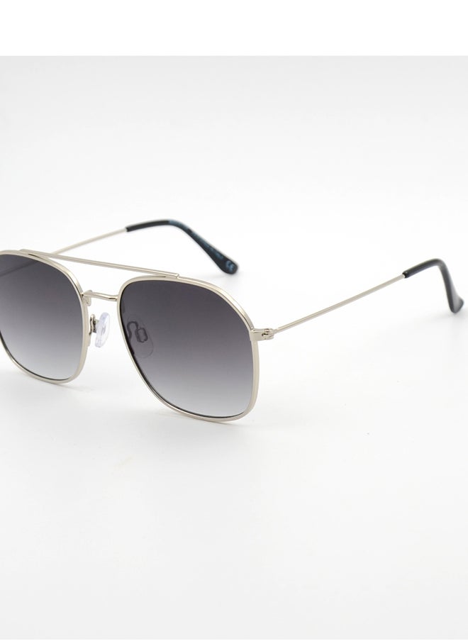 MADEYES Men's UV Protection Sunglasses EE24M128-4 - Silver/Black  - Image 2