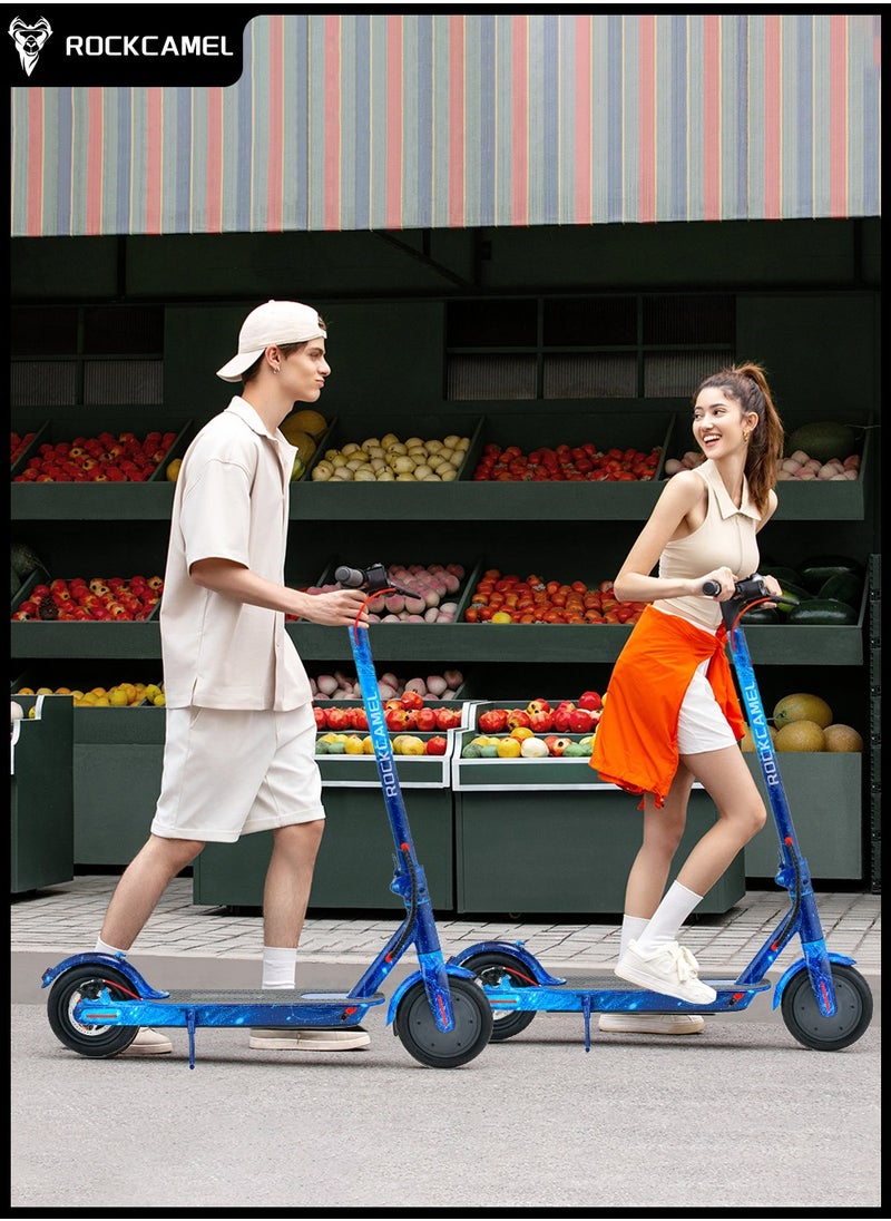 ROCKCAMEL - High-Performance Electric Kick Scooter with 350W Motor Speed of 25 km/h 8.5" Tires 25 km Long Range Dual Brakes Commuting Scooter for Adults and Teens LCD with Smart APP Connectivity - Image 1