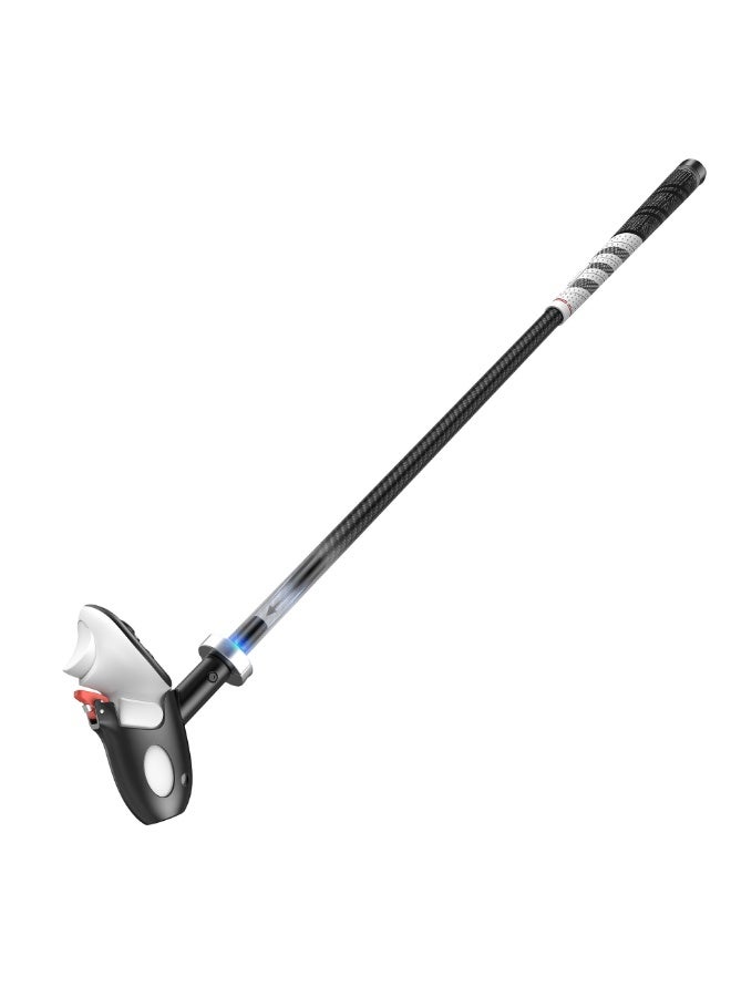 AMVR GA1 Long VR Golf Club Attachment Compatible with Meta/Oculus Quest 3/Quest 3S Accessories, Additional Weight Iron and Force Feedback Effect,More Realistic Golf Experience（for Right Controller） - Image 1