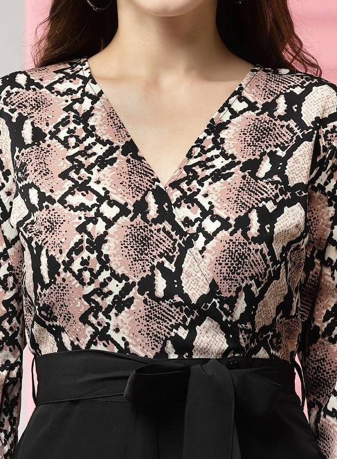 كاجوالي جمبسوت بأرجل واسعة بطبعة حيوانات