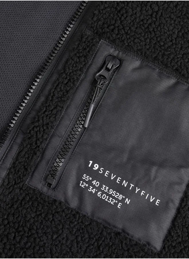 PRODUKT Teddy Body Warmer Vest with Zip Pocket