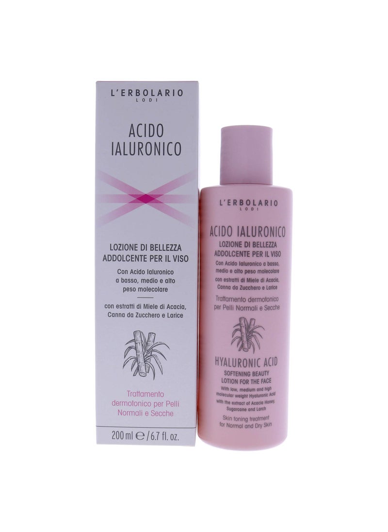 L'Erbolario L'Erbolario Hyaluronic Acid Softening Beauty Lotion - Body Lotion With Hyaluronic Acid - Soften and Hydrate Skin - Sugar Cane and Honey - 6.7 oz 